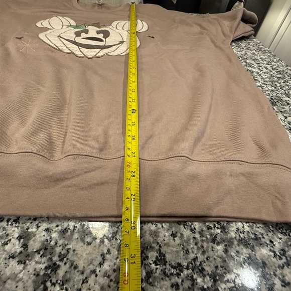 Disney Brown and White Pumpkin Mouse Sweatshirt - Picture 7 of 9
